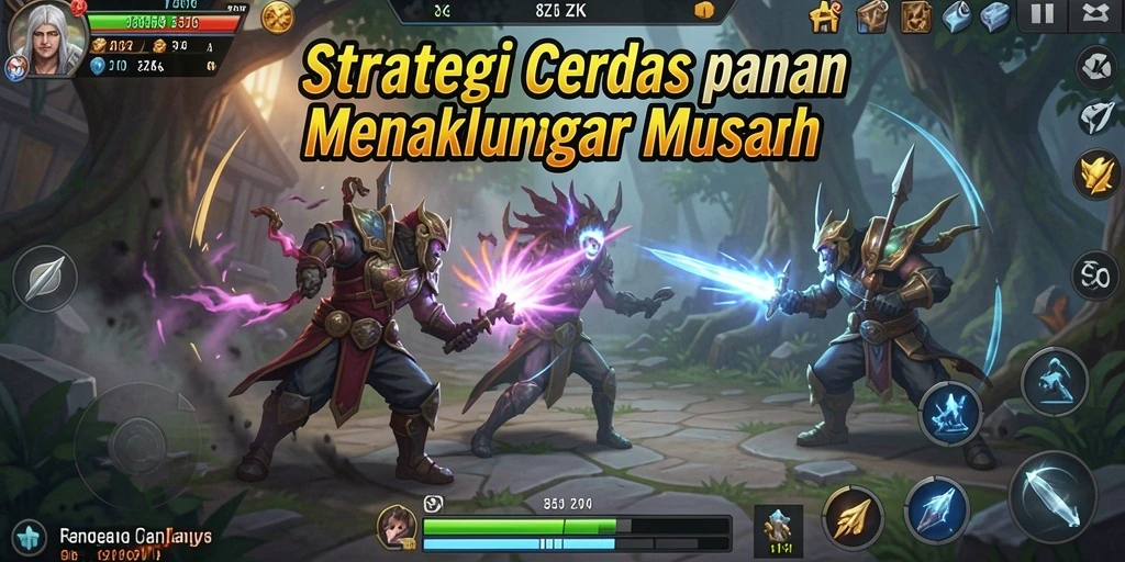 Tampilan gameplay yang menegangkan dalam 8ZK, strategi terbaik untuk memenangkan pertempuran.