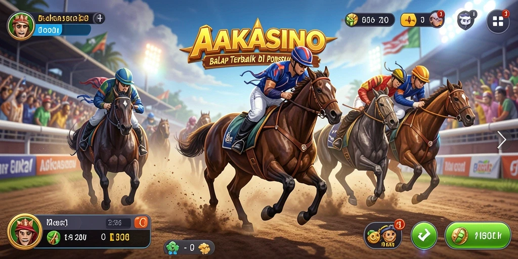 Gameplay Racing mendebarkan di AAKASINO dengan grafis menakjubkan.