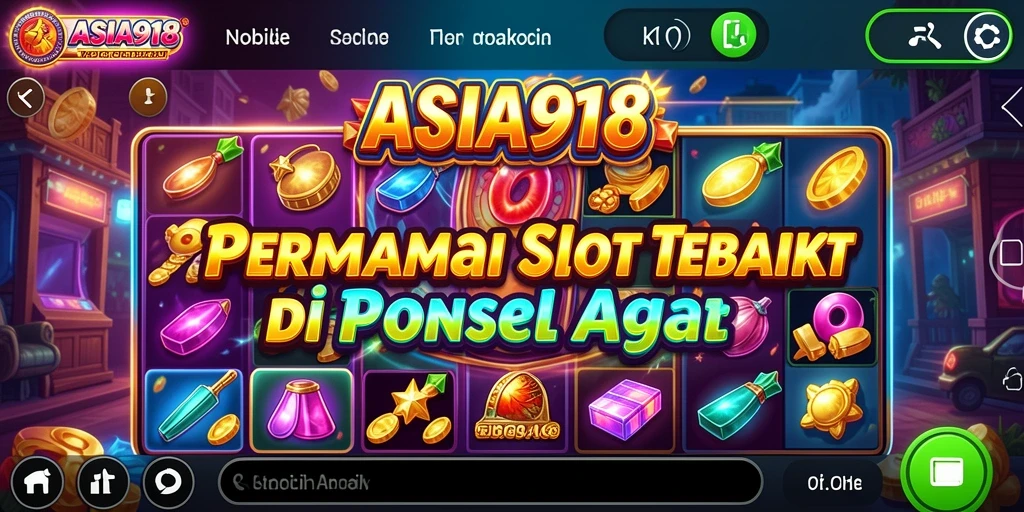 Tampilan gameplay Slot yang mengasyikkan di ASIA918.