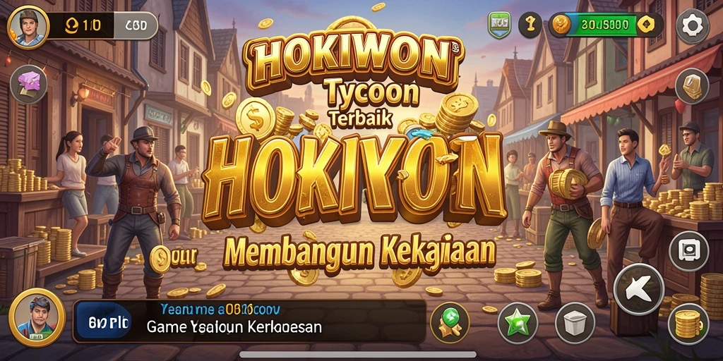 Tampilan gameplay HOKIWON yang menarik dan interaktif.