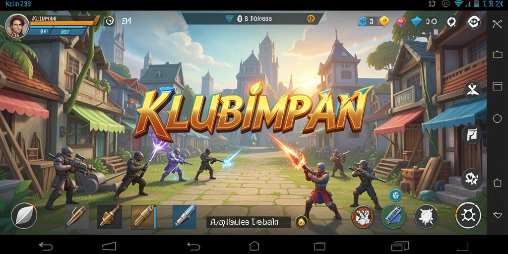 Tampilan antarmuka KLUBIMPIAN yang modern dan fungsional.