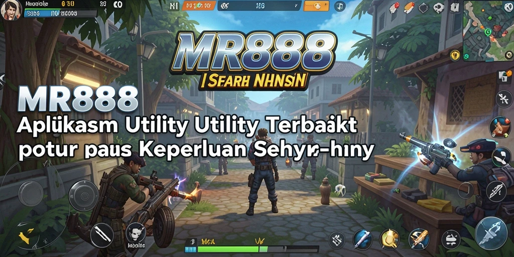 Tampilan antarmuka pengguna MR888 yang intuitif dan menarik.