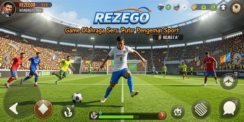 Tampilan gameplay seru dan menarik dari REZEGO.