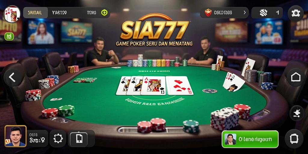 Tampilan gameplay SIA777 yang mengasyikkan dan interaktif.