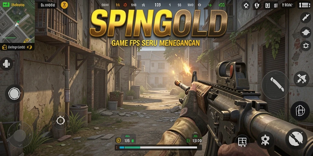 Screenshot gameplay intens SPINGOLD yang memukau.