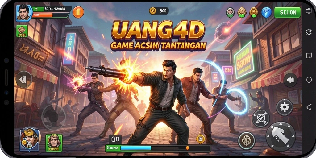Screenshot UANG4D menampilkan aksi seru dalam permainan yang menantang.